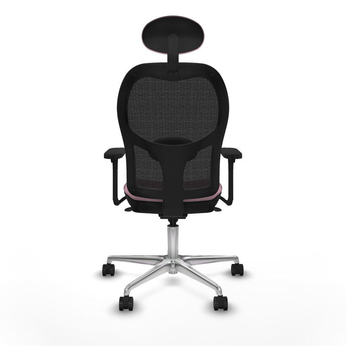 Piqueras y Crespo Chaise de Bureau avec Appui-tête 3D086N1 Rose Piqueras y Crespo Chaise de Bureau avec Appui-tête 3D086N1 Rose