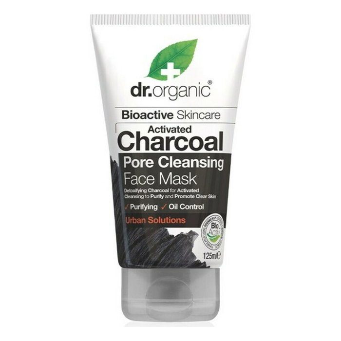 Dr. Organic Masque Facial au Charbon Actif 125 ml