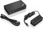 Lenovo ThinkPad USB 3.0 Ultra Dock - Station d'accueil USB universelle pour PC, 2 écrans 4K/2K, Gigabit Ethernet, ports USB, charge
