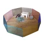 Kerbl Enclos octogonal 8 pièces 34x23cm pour hamster