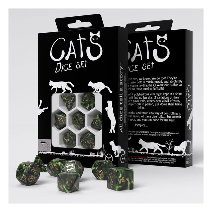 Cats pack dés Pixel Cats pack dés Pixel