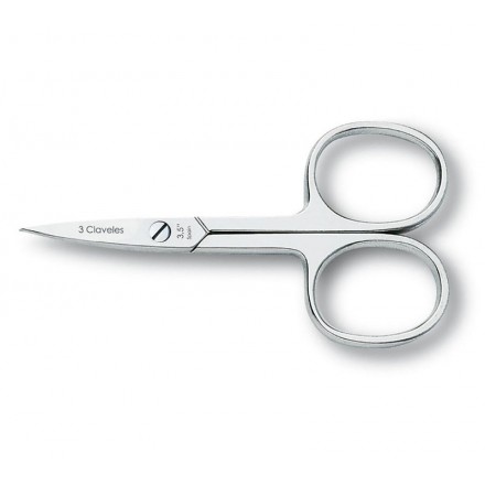 Tres Claveles Ciseaux à ongles à lame droite 9 cm Tres Claveles Ciseaux à ongles à lame droite 9 cm