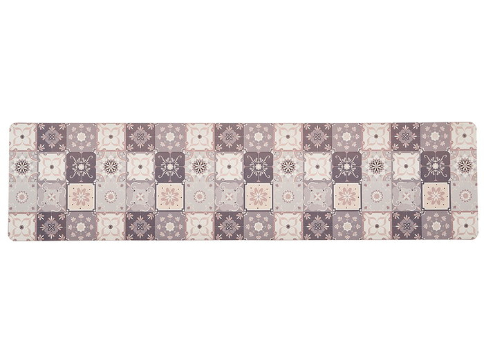 Kinvara Tapis de cuisine effet carreau 50 x 200 cm en polyester (Set de 12) Kinvara Tapis de cuisine effet carreau 50 x 200 cm en polyester (Set de 12)