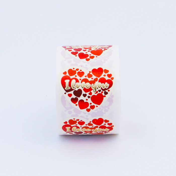 Lifetime Autocollants Coeur (250 Unités) Lifetime Autocollants Coeur (250 Unités)