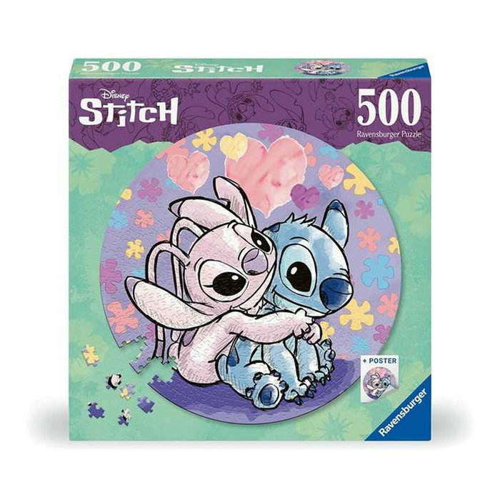 Ravensburger Puzzle Rond Stitch 500 Pièces