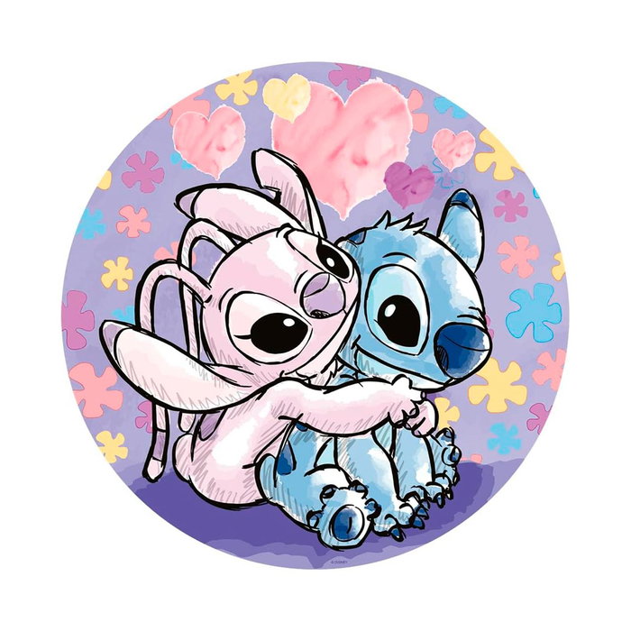 Ravensburger - Puzzle Stitch rond 500 pièces - Diamètre 52 cm - Puzzle pour adultes et enfants dès 10 ans (réf. 17581)