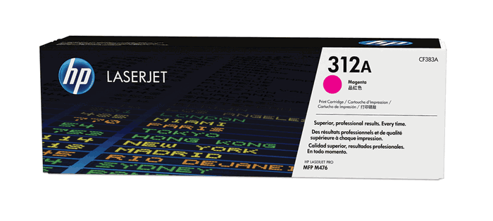 HP 312A CF383A Magenta Cartouche de Toner