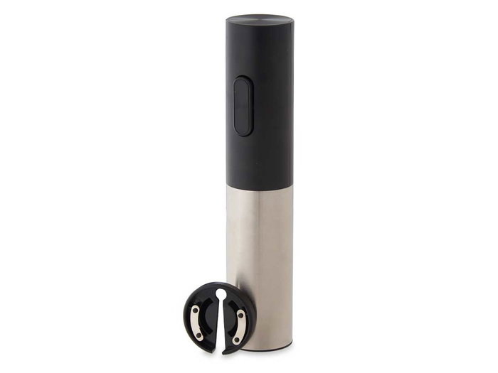 Kinvara Tire-bouchon électrique 22,8 cm acier noir (Set de 12)