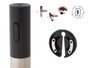 Kinvara Tire-bouchon électrique 22,8 cm acier noir (Set de 12)