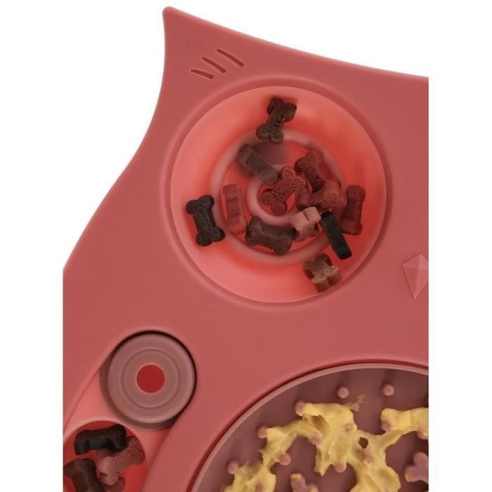 Kerbl Jeu de réflexion/apprentissage Owl - Saumon et marron - 30 x 28 cm