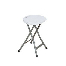 SATURNIA Tabouret Plegable Ø 33x46 cm
