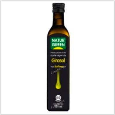 NATURGREEN Huile de tournesol biologique première pression à froid 250 ml NATURGREEN Huile de tournesol biologique première pression à froid 250 ml