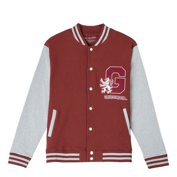 Cerdá Sudadera Harry Potter Gryffindor avec fermeture éclair - Rouge foncé - XS Cerdá Sudadera Harry Potter Gryffindor avec fermeture éclair - Rouge foncé - XS