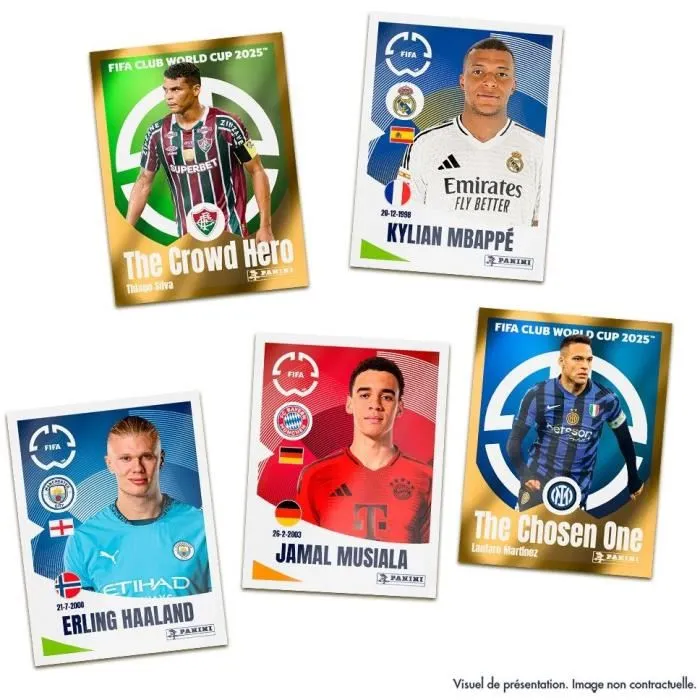 Album Panini FIFA Club World Cup 2025 - 72 pages avec 580 autocollants dont 300 spéciaux - Collection officielle