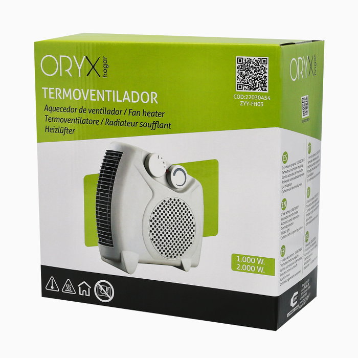 ORYX Termoventilateur Vertical 1000/2000W