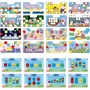 Educa Peppa Pig Acticolors Jeu éducatif d'empilement de jetons et formes colorées pour apprendre les couleurs - Dès 2 ans