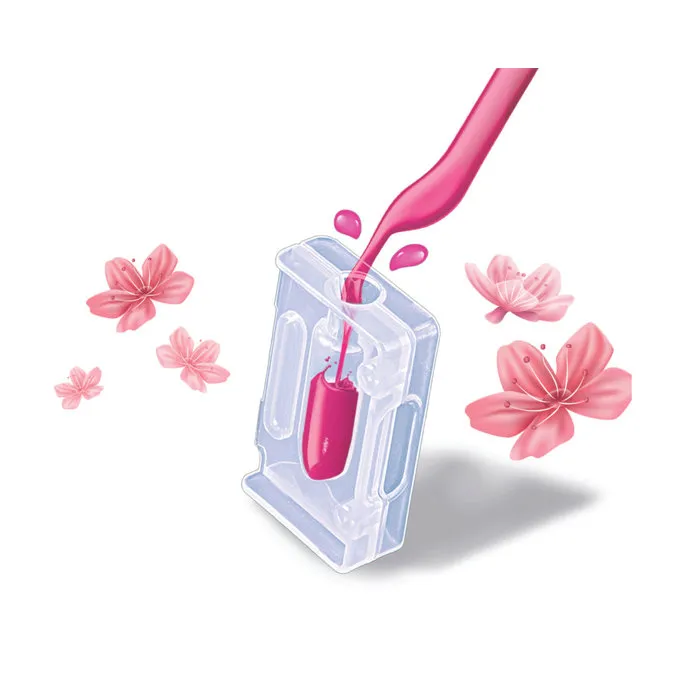 CLEMENTONI - Mon laboratoire des rouges à lèvres - Coffret scientifique pour créer des rouges à lèvres personnalisés brillants et parfumés