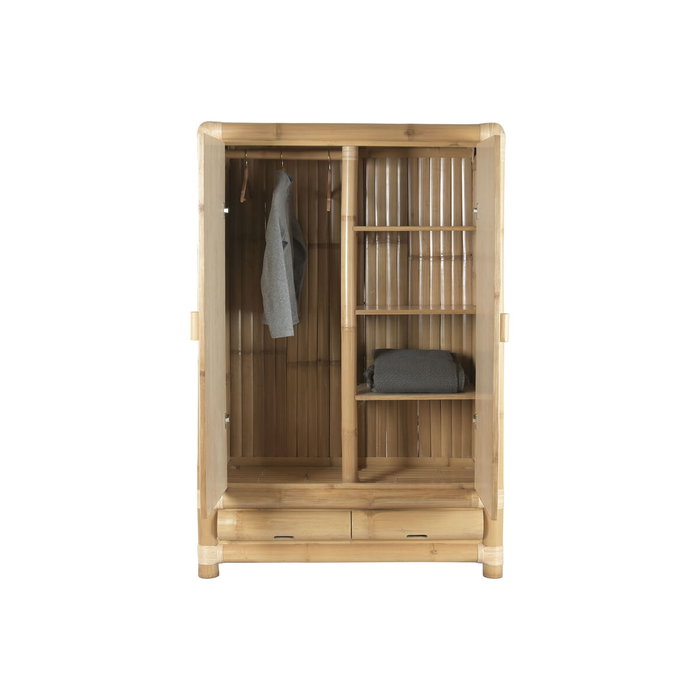 Armoire Home ESPRIT Bambou Rotin 120 X 60 X 170 CM Armoire Home ESPRIT Bambou Rotin 120 X 60 X 170 CM