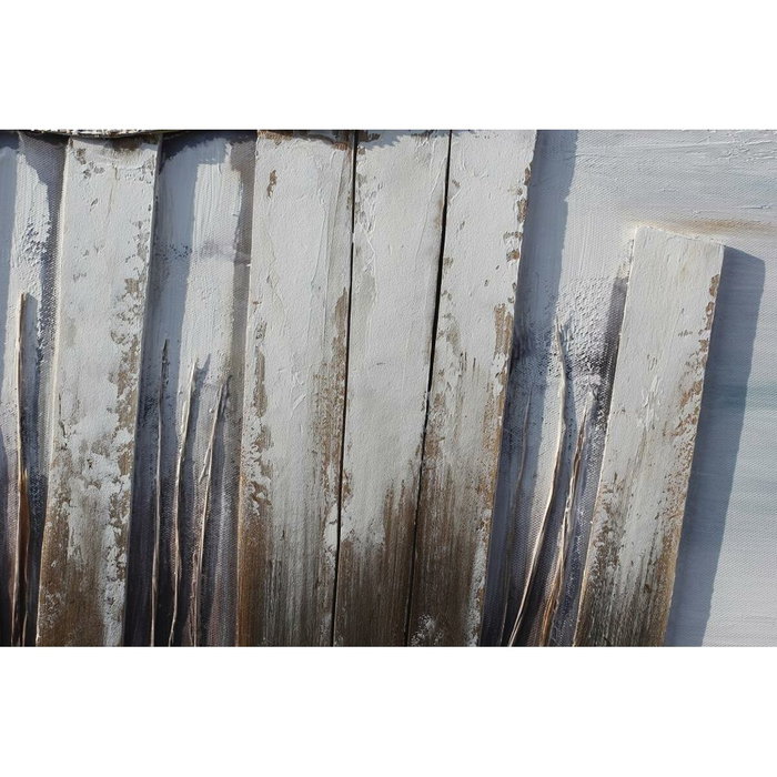 Toile DKD Home Decor Toile Bois MDF 90 x 2,5 x 60 cm