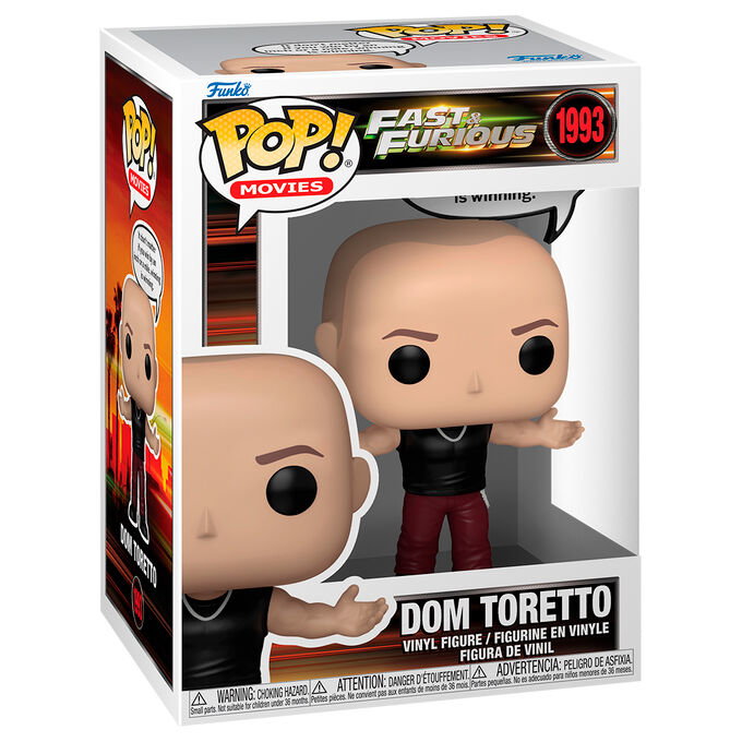 Funko Pop! Sayings Dom Toretto (Winning is Winning) - Fast & Furious
