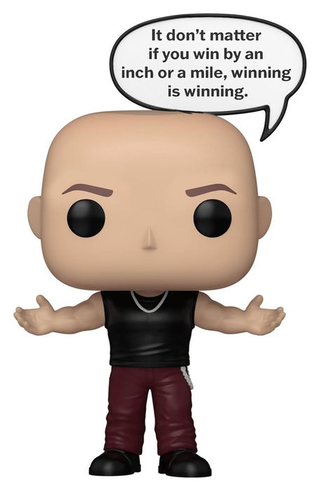 Funko Pop! Sayings Dom Toretto (Winning is Winning) - Fast & Furious