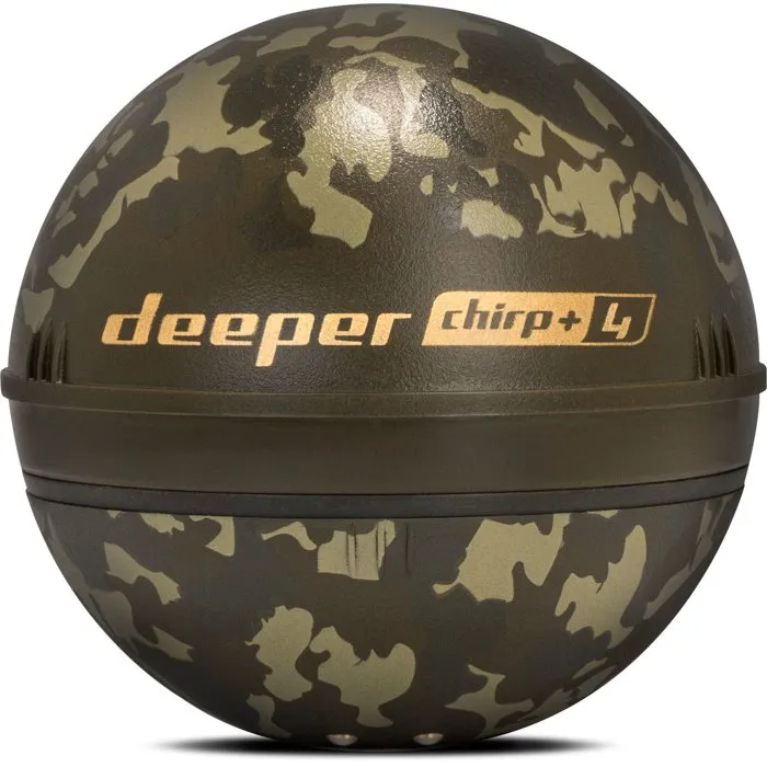 Deeper Sondeur lançable CHIRP+ 4 avec GPS, IA et 3 faisceaux CHIRP - Portée 120 m Deeper Sondeur lançable CHIRP+ 4 avec GPS, IA et 3 faisceaux CHIRP - Portée 120 m