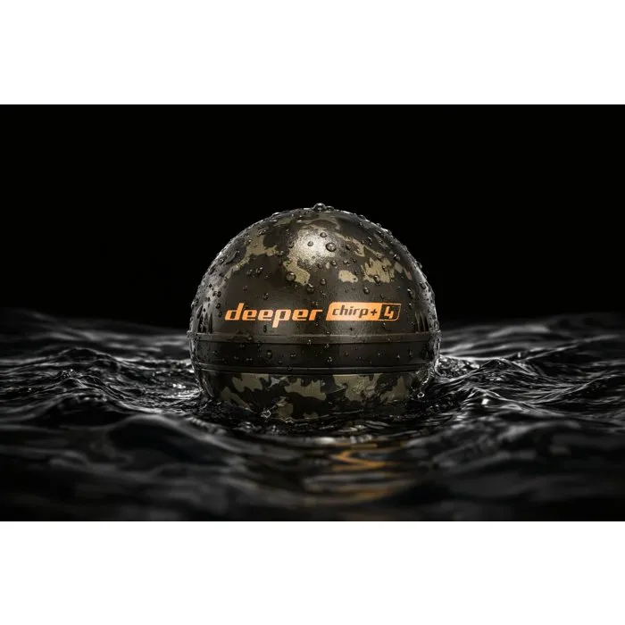 Deeper Sondeur lançable CHIRP+ 4 avec GPS, IA et 3 faisceaux CHIRP - Portée 120 m Deeper Sondeur lançable CHIRP+ 4 avec GPS, IA et 3 faisceaux CHIRP - Portée 120 m