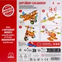 HEROS - Avion Biplan à Construire - Jeu de Construction en Bois - 90 Pièces - 100% Bois FSC - Fabrication Allemande - À Partir de 4 Ans