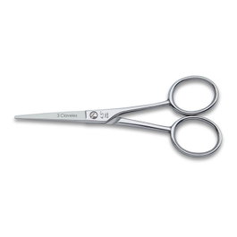 Tres Claveles Ciseaux à Moustache Droite en Acier Inoxydable 4,5 pouces