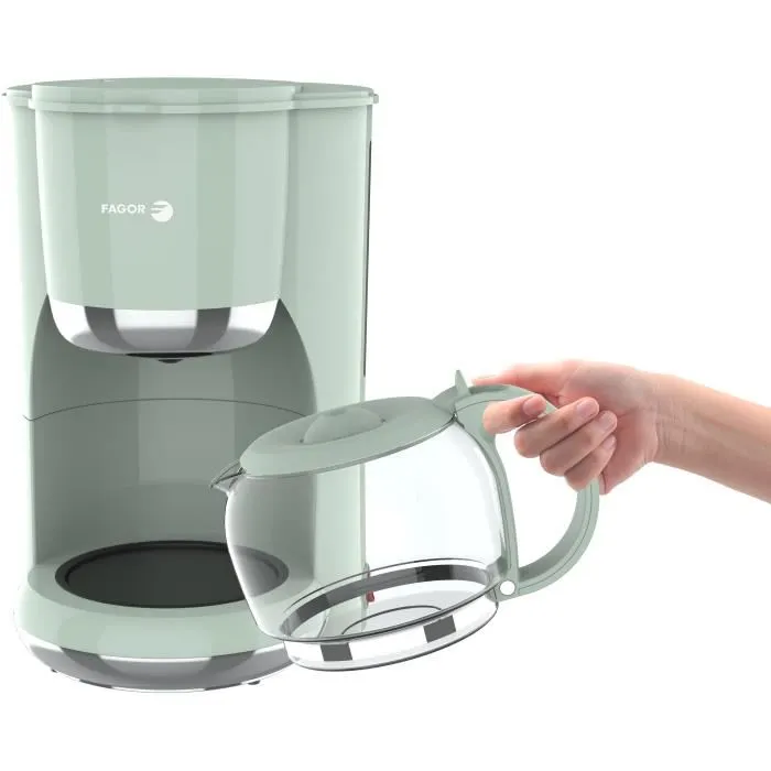 Fagor FG1560 Cafetière à Filtre Électrique 1.5L - 12 Tasses - Maintien au Chaud - 915-1080W