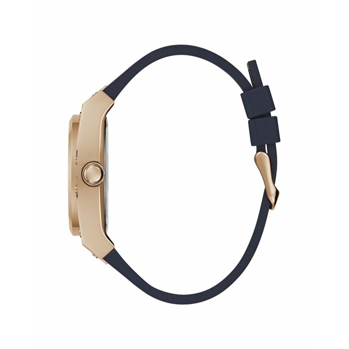 Guess GW0569G3 avec boîtier rose et bracelet violet