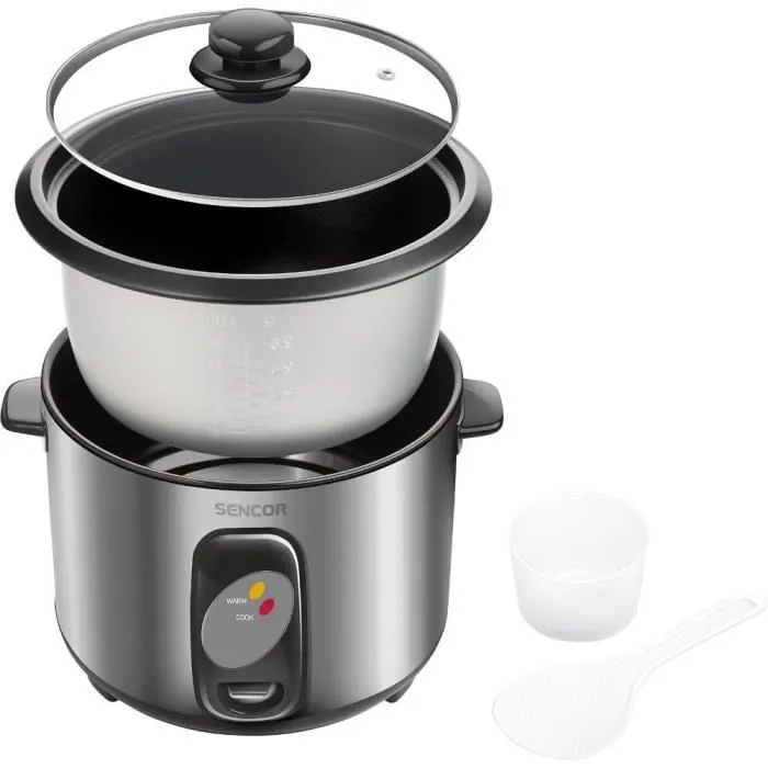 Sencor SRM 1550SS Cuiseur à riz 1,5 L en acier inoxydable Sencor SRM 1550SS Cuiseur à riz 1,5 L en acier inoxydable