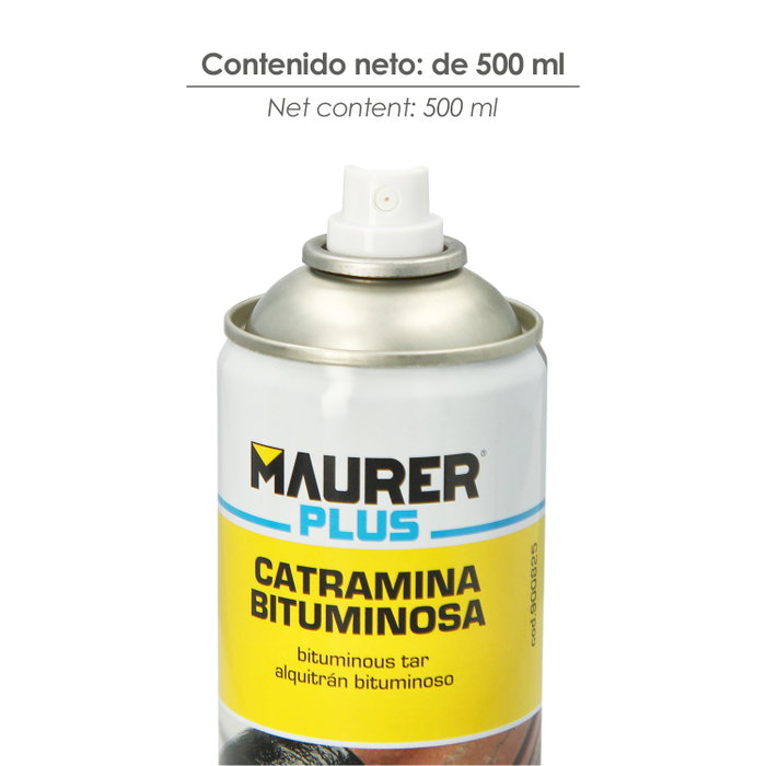 MAURER Scellant Bitumineux Alquitran Spray 500 Ml