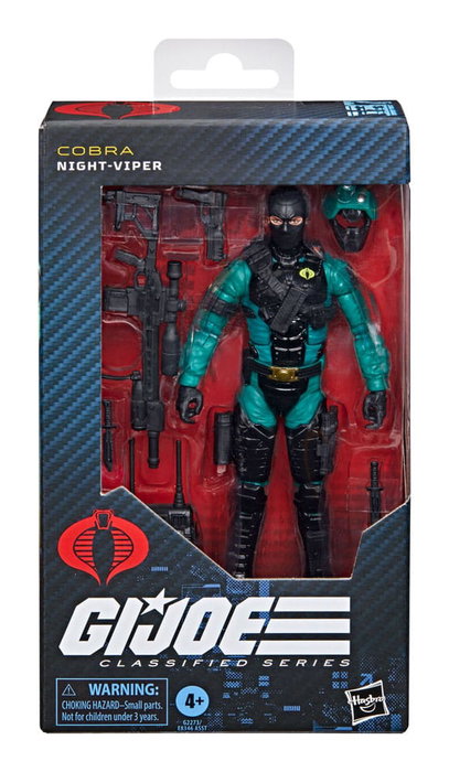 G.I. Joe Classified Series figurine Night-Viper 15 cm