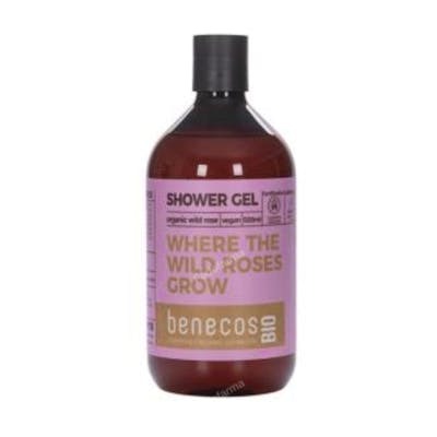 BENECOS Gel de bain rose mosqueta 500ml Bio Vegan BENECOS Gel de bain rose mosqueta 500ml Bio Vegan