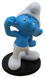 Puppy Statue Schtroumpf Costaud 11 cm