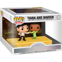 Funko Pop Moment Pack Disney 100th Anniversary Tiana & Naveen (Lot de 2)