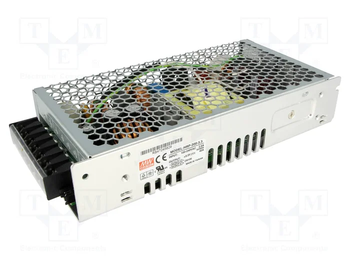 MEAN WELL HRP-200-3.3 Alimentation à impulsions 132W 3,3V DC MEAN WELL HRP-200-3.3 Alimentation à impulsions 132W 3,3V DC