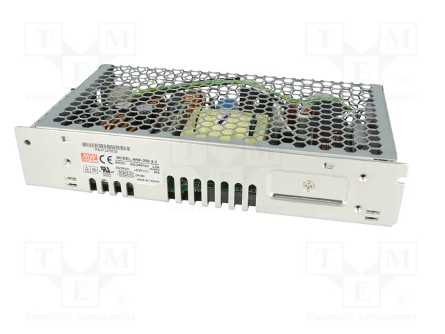 MEAN WELL HRP-200-3.3 Alimentation à impulsions 132W 3,3V DC MEAN WELL HRP-200-3.3 Alimentation à impulsions 132W 3,3V DC