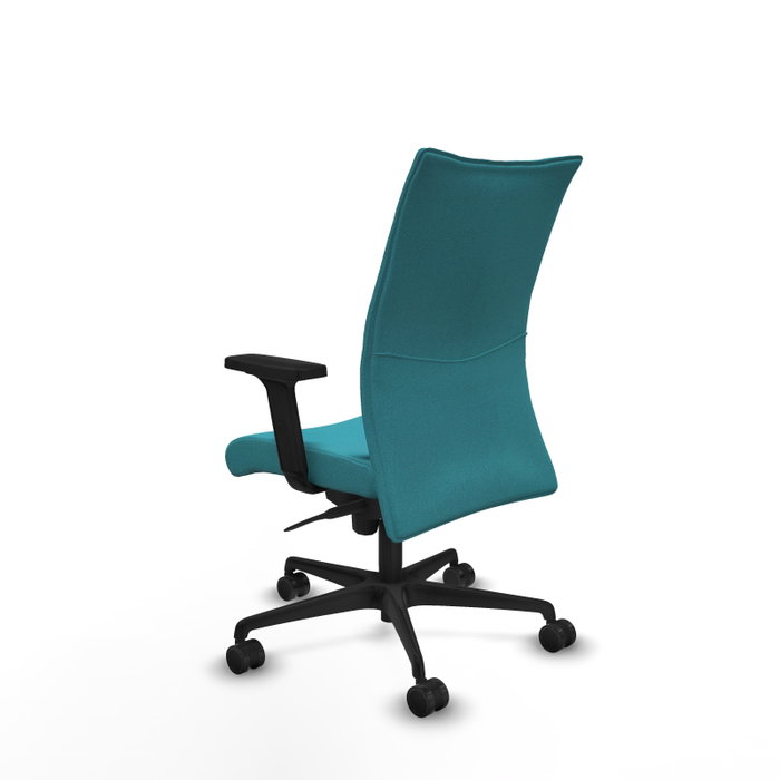 Piqueras Y Crespo Albacete Confidente Chaise de Bureau Turquoise avec Mécanisme Synchrone Piqueras Y Crespo Albacete Confidente Chaise de Bureau Turquoise avec Mécanisme Synchrone