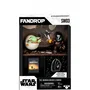 Fandrop Figurine STAR WARS Mandalorian & Grogu avec vitrine de collection, scène culte et mini affiche - 18 cm