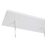 Suspension Home ESPRIT Blanc Naturel Bois d'eucalyptus 50 W 20 x 20 x 40 cm