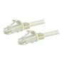 StarTech Câble Ethernet CAT6 RJ45 3m 10GbE UTP Blanc - N6PATC3MWH