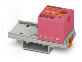PHOENIX CONTACT PTFIX 6/6X2,5-NS35 PK Connecteur pour rail
