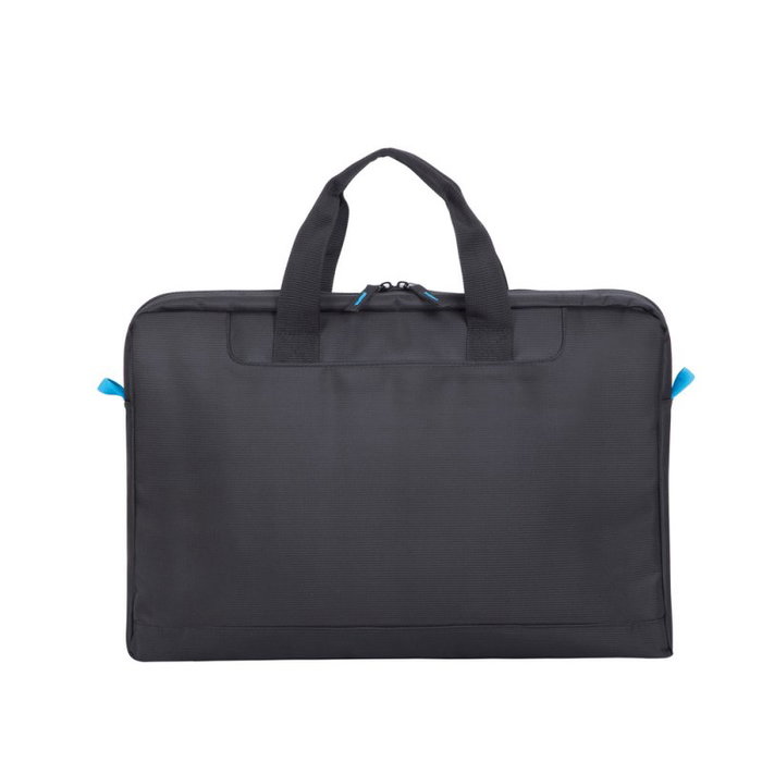 Rivacase Malette Regent II pour ordinateur portable 17,3" – Sacoche en polyester noir
