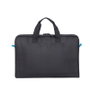 Rivacase Malette Regent II pour ordinateur portable 17,3" – Sacoche en polyester noir