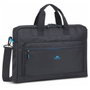Rivacase Malette Regent II pour ordinateur portable 17,3" – Sacoche en polyester noir