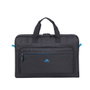 Rivacase Malette Regent II pour ordinateur portable 17,3" – Sacoche en polyester noir