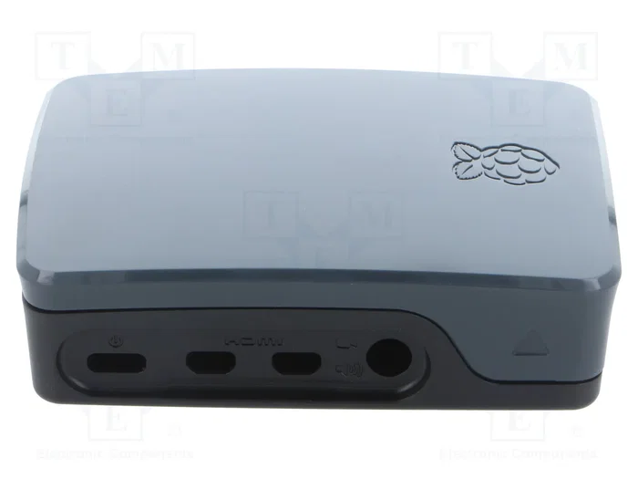 Raspberry Pi Boîtier pour Raspberry Pi 4 Noir et Gris