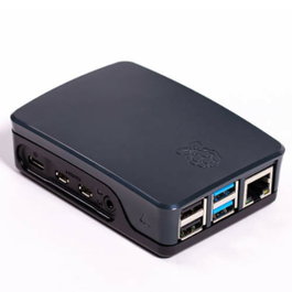 Raspberry Pi Boîtier pour Raspberry Pi 4 Noir et Gris